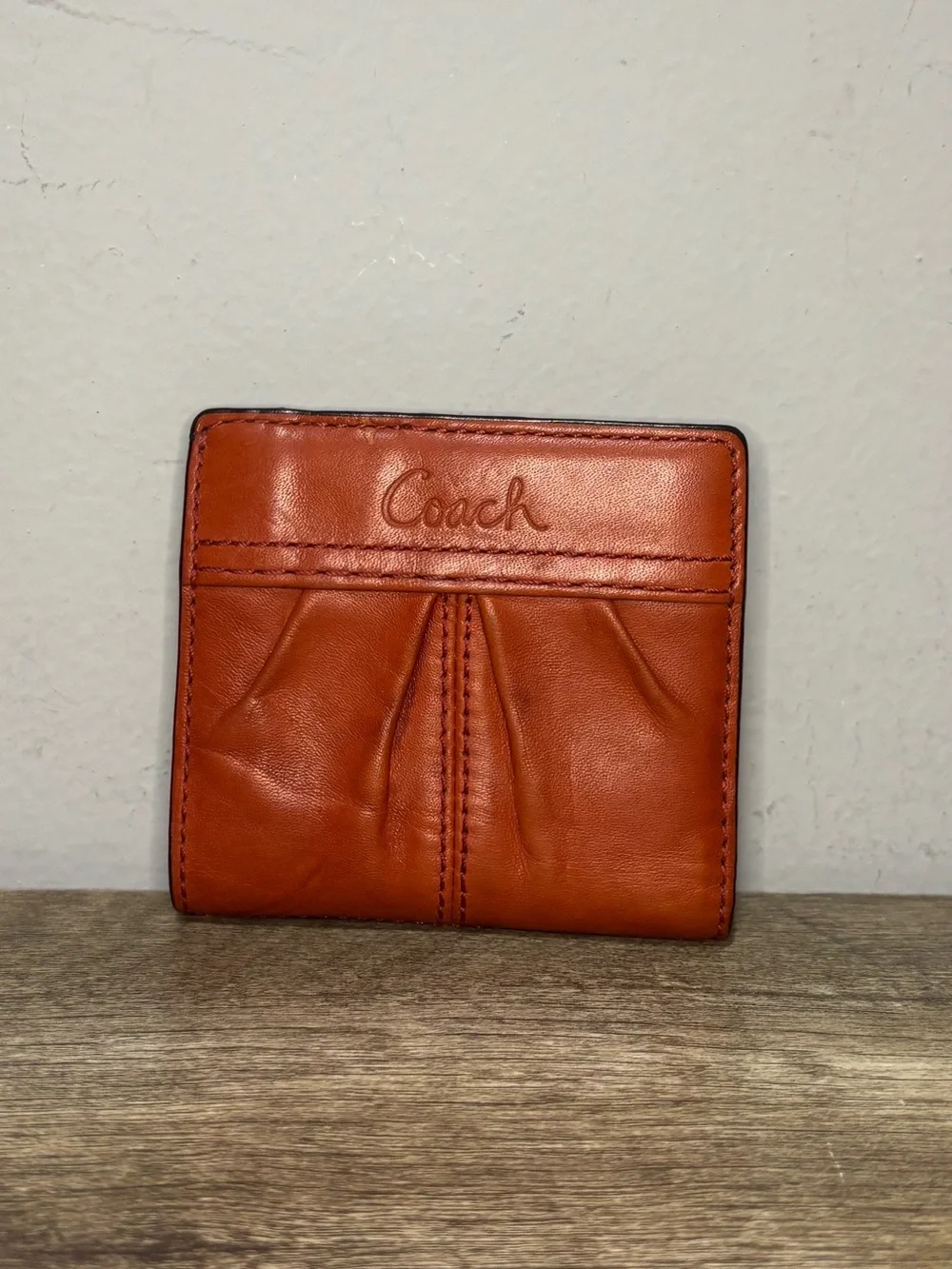 Y2K Coach Pleated Soho Mini Wallet - Picture 2 of 10